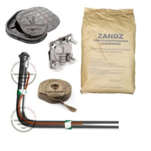 ZANDZ Комплект электролитического заземления (горизонтальный; 3 метра)