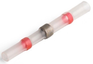 Термоусаживаемые соединители под пайку ПК-Т 1.0 (кр) (10шт) КВТ