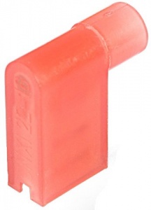 Разъемы флажковые «мама» в нейлоновом корпусе РФИ-М(н) 1.5–(6.3) (кр) (100 шт) КВТ