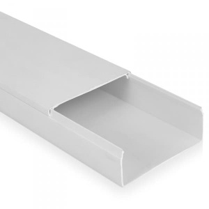 Кабель-Канал ИЭК серии Элекор цвет Белый 100х60х2000мм (Цена за 1 Метр)