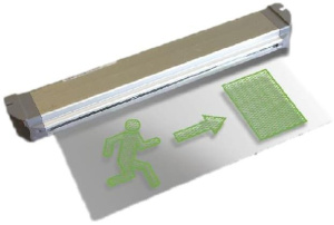 Светильник "Выход" ДПО 01-0,8-002 "ТА 3114" светодиод.