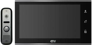 CTV-DP2702MD B (чёрный) Комплект видеодомофона CTV