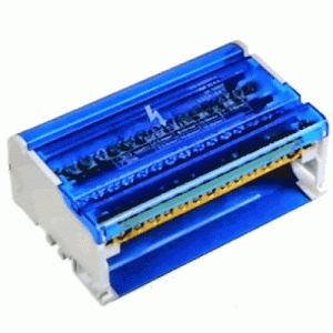 Шины на DIN-рейку в корпусе (кросс-модуль) 4х15