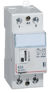 Модульный контактор Legrand CX3 63А 2НО 230В с ручкой управления 412547