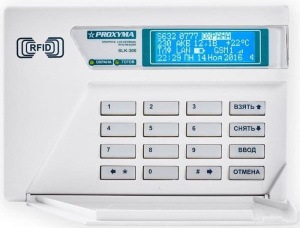 SLK-300 Клавиатура c ЖКИ и встроен. считывателем Проксима
