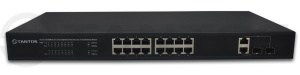 Tsn-16P18n 18 портовый POE Ethernet коммутатор Tantos