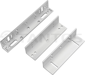 TS-ZL300 Комплект креплений для установки электромагнитных замков TS-ML300 на двери, открывающиеся внутрь. Tantos