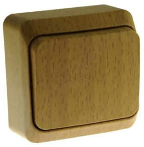 BA10-004T Переключатель Бук Schneider Electric Этюд 1кл.