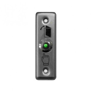 ST-EX010L Кнопка металлическая с подсветкой, врезная Smartec