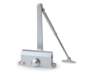 JDC-S45 (серебро) Доводчик с рычажной тягой (ФОП) J-LOCK