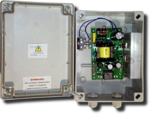 Резерв 12/5У(DIN) Блок питания уличный на DIN-рейку МикроКомСервис