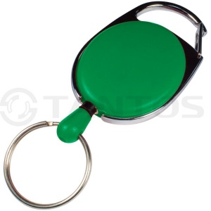 TS-Retractor 02 Ретрактор предназначен для ношения бейджей и карт доступа и представляет собой брелок с вытяжной нитью Tantos
