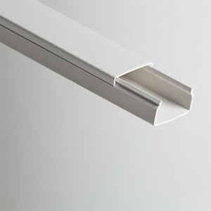 Кабель-Канал РКК-40х25 Рувинил 40х25х2000мм цвет Белый (Цена за 1 Метр)