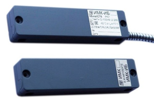 ИМК-ИБ исп.02 Извещатель охранный точечный магнитоконтактный, искробезопасное исполнение, кабель FRHF в металлорукаве Спецприбор