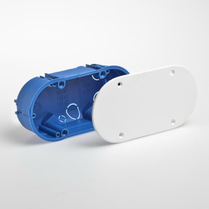 10141 Тусо Коробка распаячная для скрытой проводки Рувинил 140х65х45мм