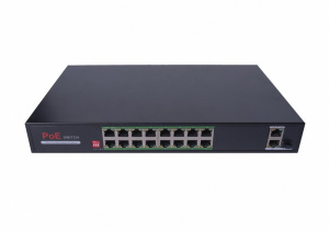 CO-SWP16C PoE коммутатор ComOnyx