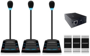 SX-510/3 Устройство переговорное клиент-кассир, дуплексное, с записью переговоров STELBERRY