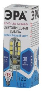 Лампа светодиодная LED JC-1,5W-12V-840-G4 ЭРА