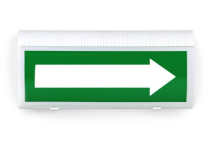 ВОСХОД-РС1-02 "Стрелка вправо" Оповещатель охранно-пожарный комбинированный свето-звуковой радиоканальный Версет