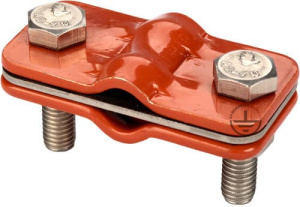 GALMAR Зажим контрольныи? "проволока+проволока" (D8+D8; оцинк. сталь с покраской)