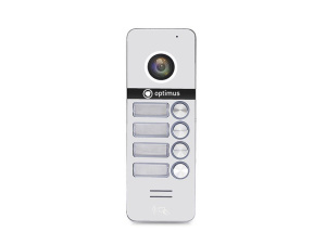 DSH-1080/4 (белый) Вызывная видеопанель Optimus