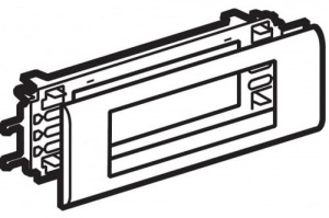 10996 Legrand Mosaic DLP Рамка с суппортом на 6 модуля для крышки 85мм