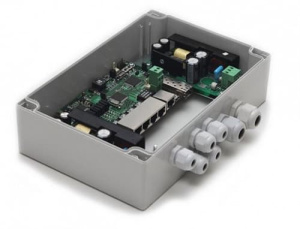 PSW-1G 4F Коммутатор для подключения 4 камер Tfortis Форт-Телеком