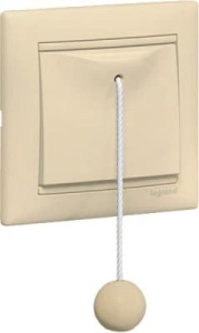 774319 Выключатель Слоновая кость Legrand Valena со шнурком