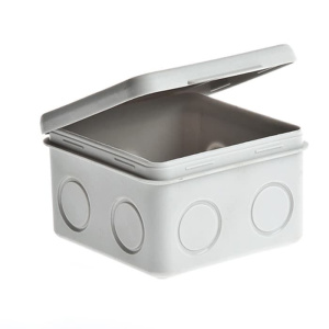 67039 Тусо Коробка распаячная для открытой проводки IP54 Рувинил 80х80х50мм