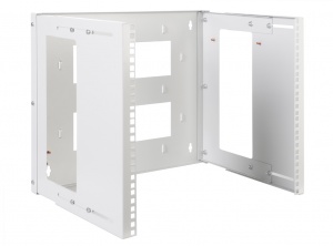 КНО-М-9U Кронштейн телекоммуникационный настенный 9U, регулируемая глубина 300...450 мм ЦМО