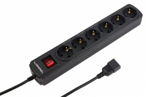 BK112 черный, 1,8м (689474) Сетевой фильтр Ippon