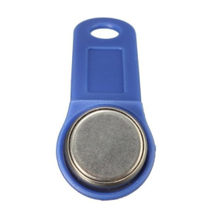 RW 1990 SLINEX (синий) Ключ электронный Touch Memory с держателем SLINEX