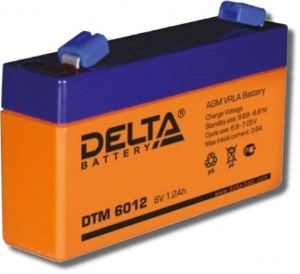DTM 6012 Аккумулятор герметичный свинцово-кислотный Delta