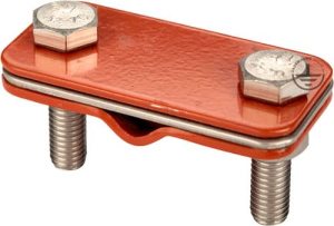 GALMAR Зажим контрольныи? "проволока+полоса" (D8+T<35; оцинк. сталь с покраской)