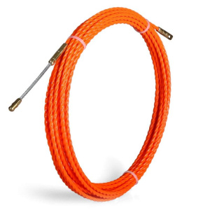 Кабельная протяжка PET-1-4.7/20  из плетеного полиэстера со сменными наконечниками Fortisflex КВТ