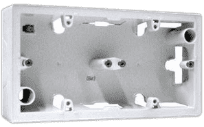 776182 Коробка Legrand Valena 2 поста для накладного монтажа Белый