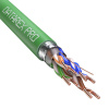 Кабель DATAREX PRO кат.5е, 4 пары F/UTP, жила 0,52, нг(А)-LSLTx, зеленый, катушка 305 м