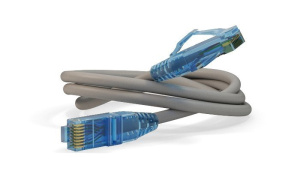 PC-LPM-UTP-RJ45-RJ45-C6-0.3M-LSZH-GY Патч-корд медный Hyperline