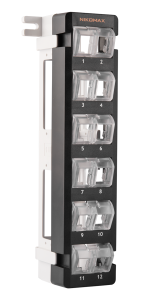 NMC-WP12-BLANK-BK Патч-панель настенная 10'' NIKOMAX
