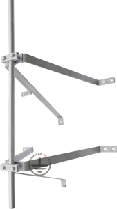 GALMAR Держатель для молниеприемника мачты GL-2110X (уст. на стену; нерж. сталь)