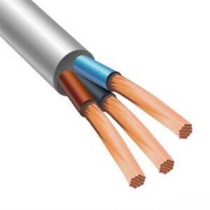 Провод ПВС 3х6 белый