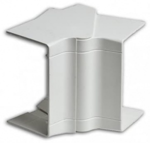 Внутренний угол УВН 100х40/100х60 Рувинил цвет Белый