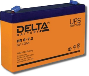HR 6-7.2 Аккумулятор герметичный свинцово-кислотный Delta