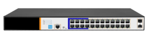 GL-SW-G205-24P Коммутатор с PoE GIGALINK