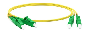 FC-D2-9-SC/AR-SC/AR-H-1M-LSZH-YL Патч-корд волоконно-оптический SC-SC Hyperline