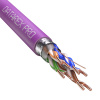 Кабель DATAREX PRO кат.5е, 4 пары F/UTP, жила 0,52, нг(А)-LSLTx, маджента, катушка 305 м