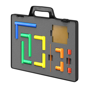 Комплект тест-объектов для настройки чувствительности металлодетекторов "БЛОКПОСТ ТСМО" БЛОКПОСТ