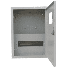 Щит металлический учетно-распределительный наружный ЩРУ 1н-12 IP31 400х300х147мм DE