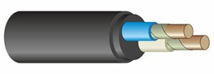 Кабель ВВГнг(А)-FRLSLTX 2х1,5 ок-1