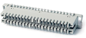 LSA-PLUS плинты 2/10 размыкаемые контакты (6089 1 102-06) Модуль подключение кабеля к кроссовому оборудованию Krone